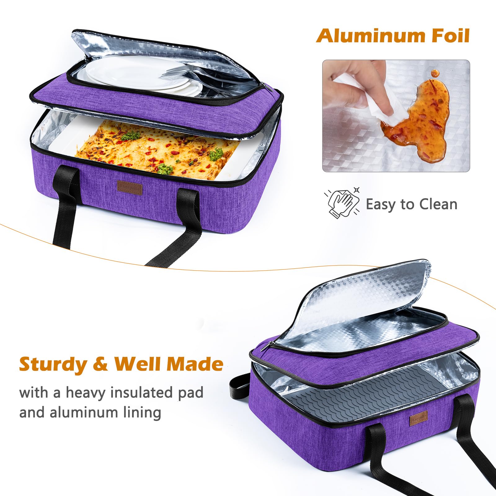 BAGSPRITE heat-resistant mat on counter demonstrates versatile silicone prep accessory.
