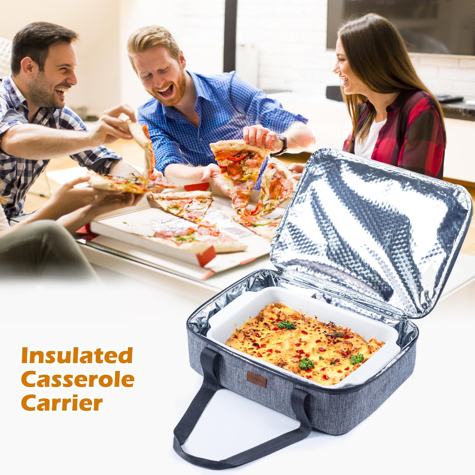 BAGSPRITE heat-resistant mat doubles as a kitchen counter placemat and drying mat.