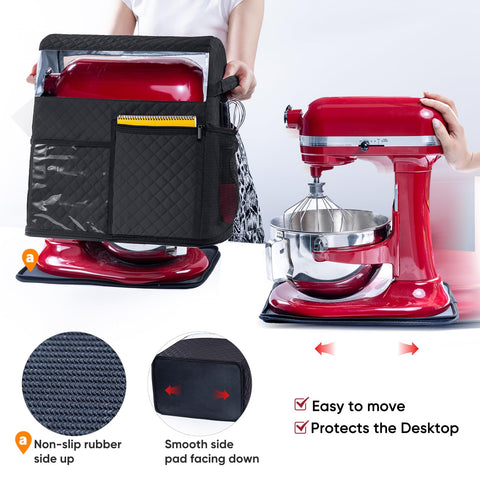 BAGSPRITE pockets holding KitchenAid attachments for organized access