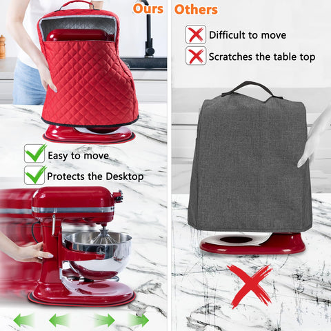 BAGSPRITE mixer cover offers handy pockets for accessories and attachments.