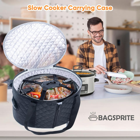 BAGSPRITE ideal for potlucks and picnics, keeps meals warm.