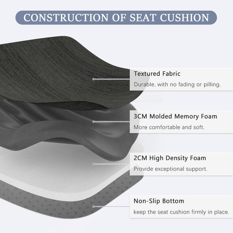 baibu kitchen chair cushion straps keep the pad securely in place.