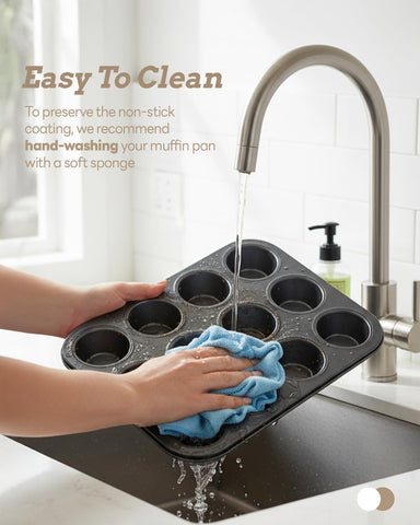 Bake Choice pans support even baking at up to 450°F for reliable results