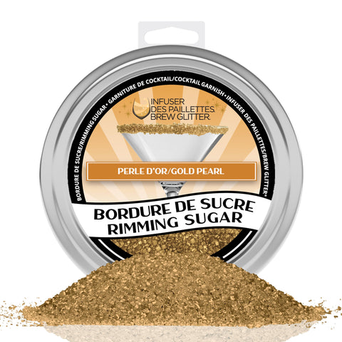 Bakell Brew Glitter gold used in coffee for a subtle shimmer.