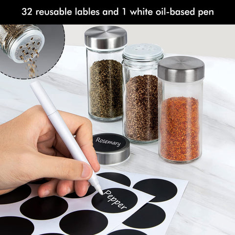 Baker Boutique compact black spice rack fits both countertops and cabinets.