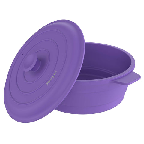 Bakerpan collapsible steamer saves space in small kitchens.
