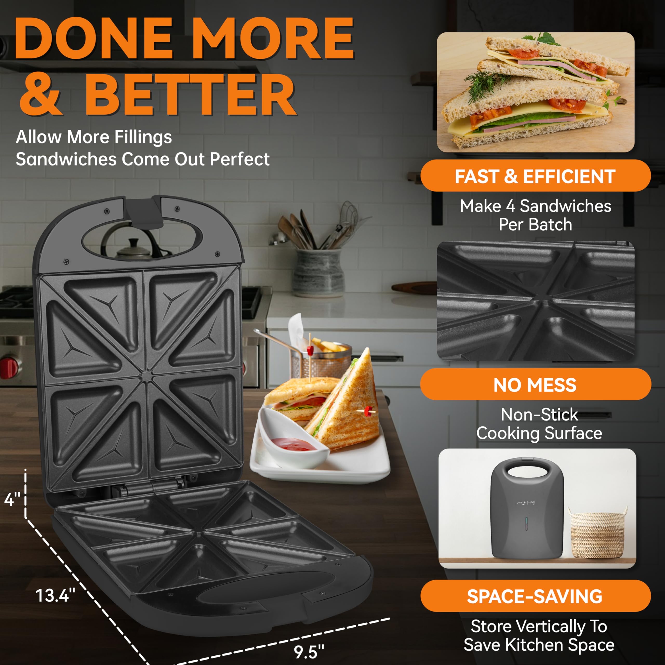 Baker's Friend graphite body offers sleek, durable performance for daily use