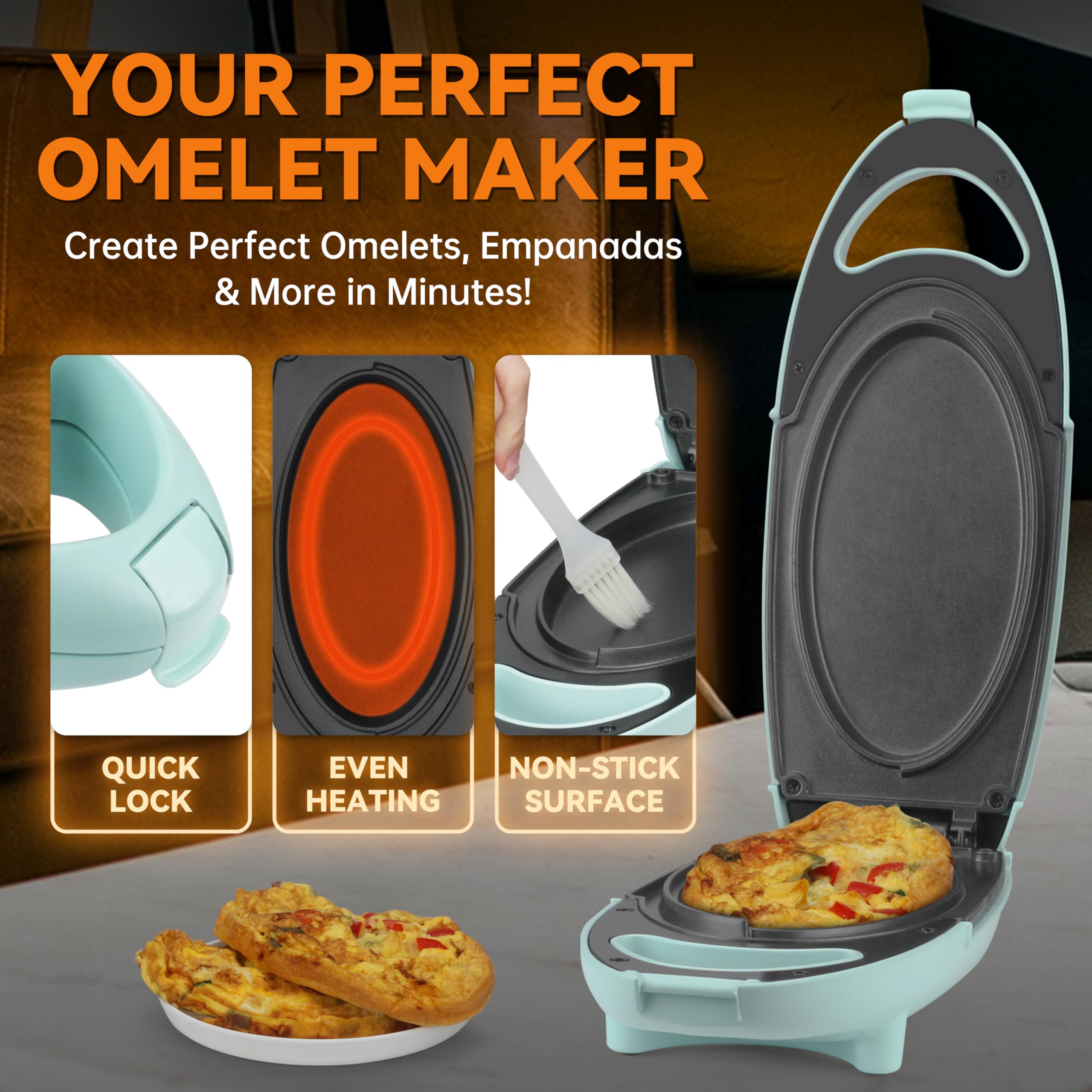 Baker's Friend double-sided pan assembly ready for even cooking.