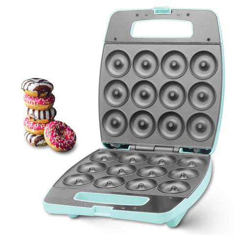 Baker's Friend Mini Donut Maker front view ready for at-home treats