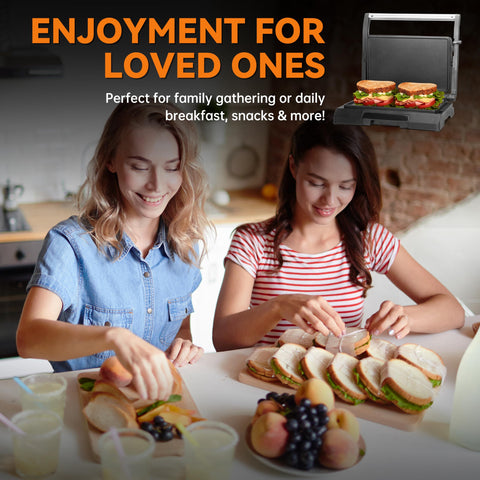 Baker's Friend Mini Panini Press dorm kitchen use, craft fast breakfasts and lunches.