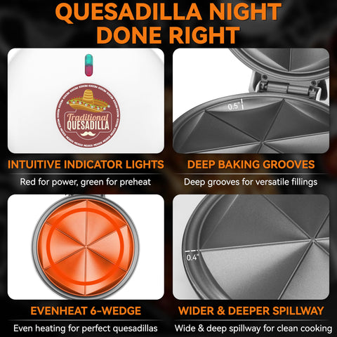 Baker's Friend indicator lights guide simple, consistent cooking.