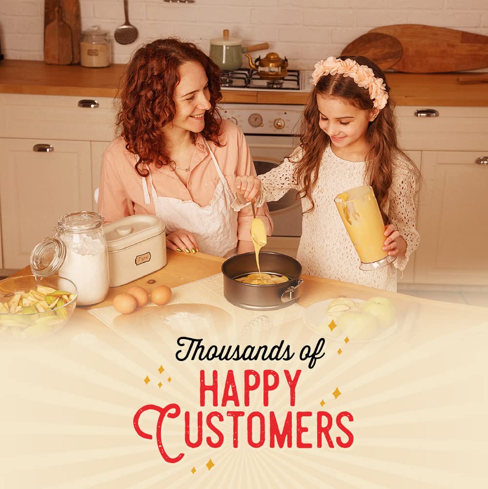 Baker's Signature parchment rounds deliver reliable heat resistance and non-stick performance.