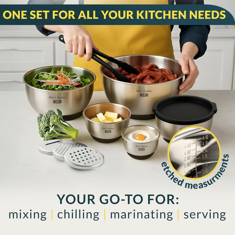 Baker's Signature ideal for meal prep, serving, and quick cleanup