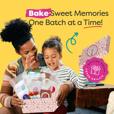 Baketivity Dirt Pie Kit family activity creates bonding moments in the kitchen.