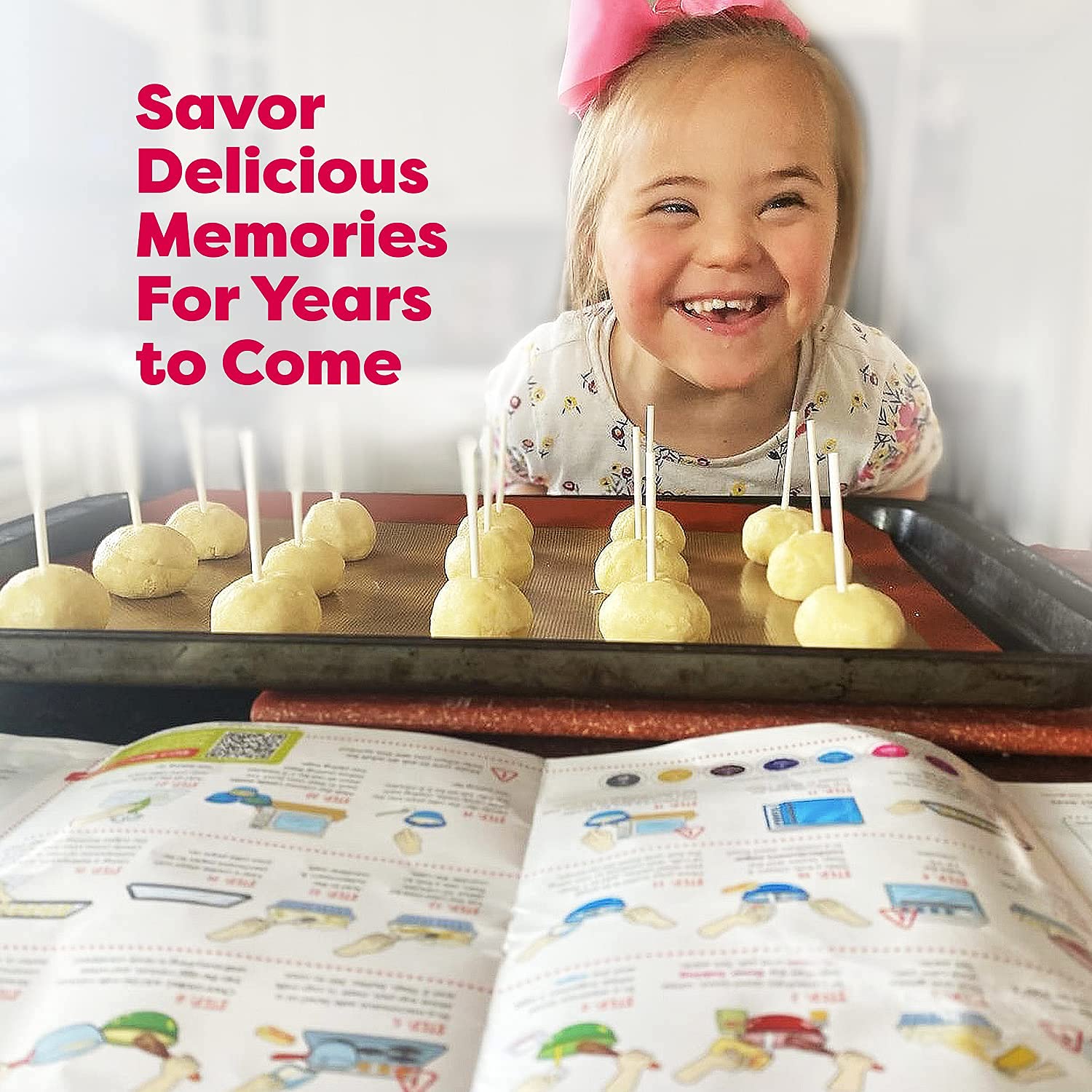 Baketivity educational booklets teach skills and kitchen safety