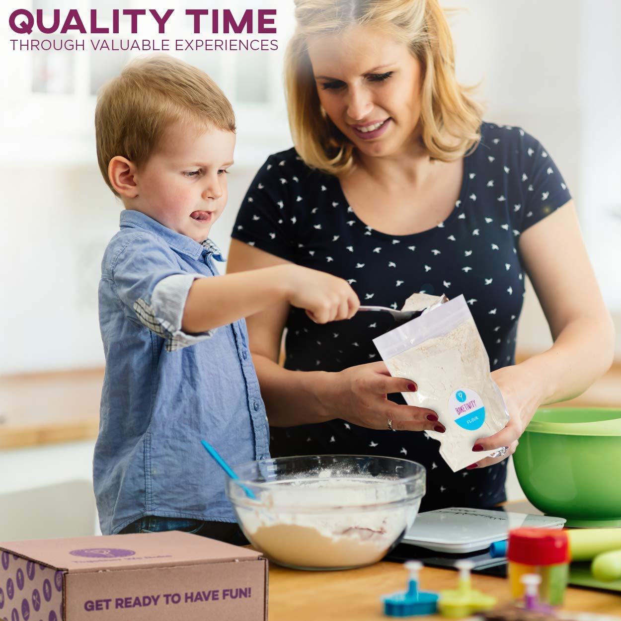 Baketivity ingredients manufactured in the USA and certified kosher.
