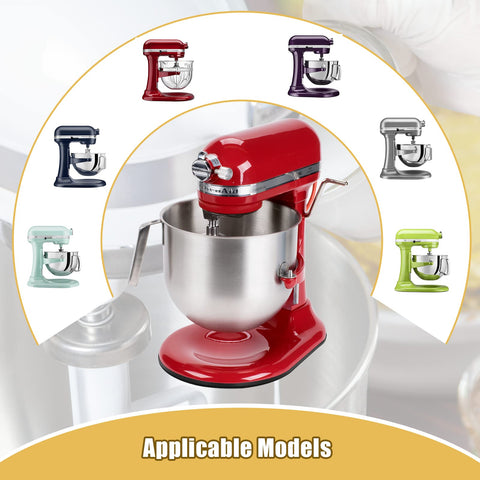 BAKEWAY kitchen aid 5-8qt slider mat in action for convenient workspace.