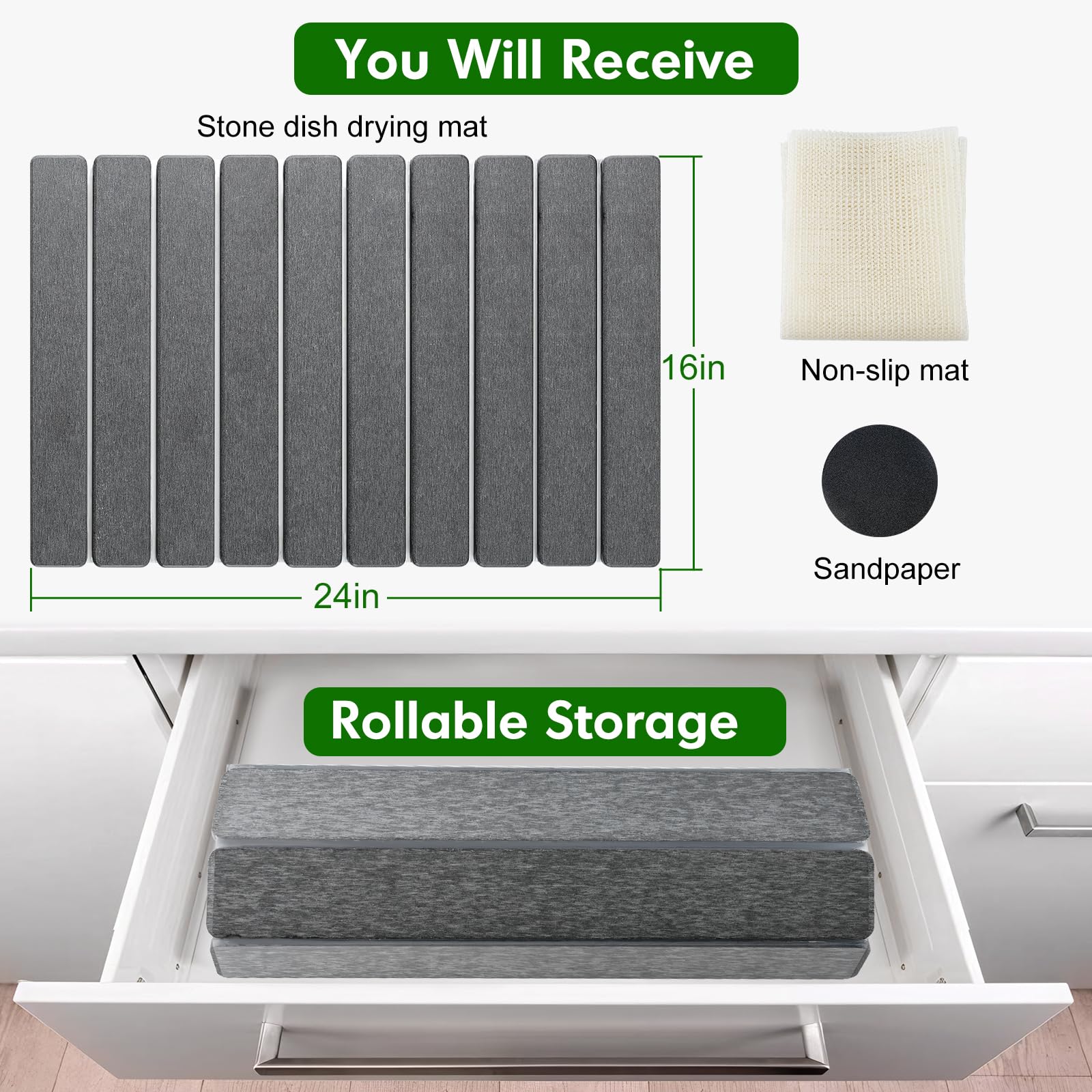 BAKFUFIY rollable design for compact storage