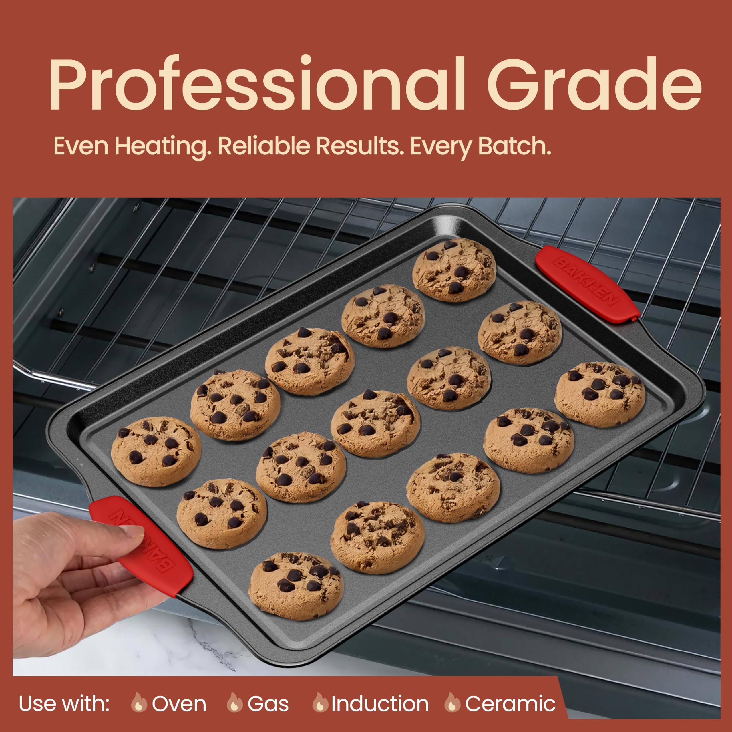 BAKKEN carbon steel professional-grade bakeware for durable kitchen performance