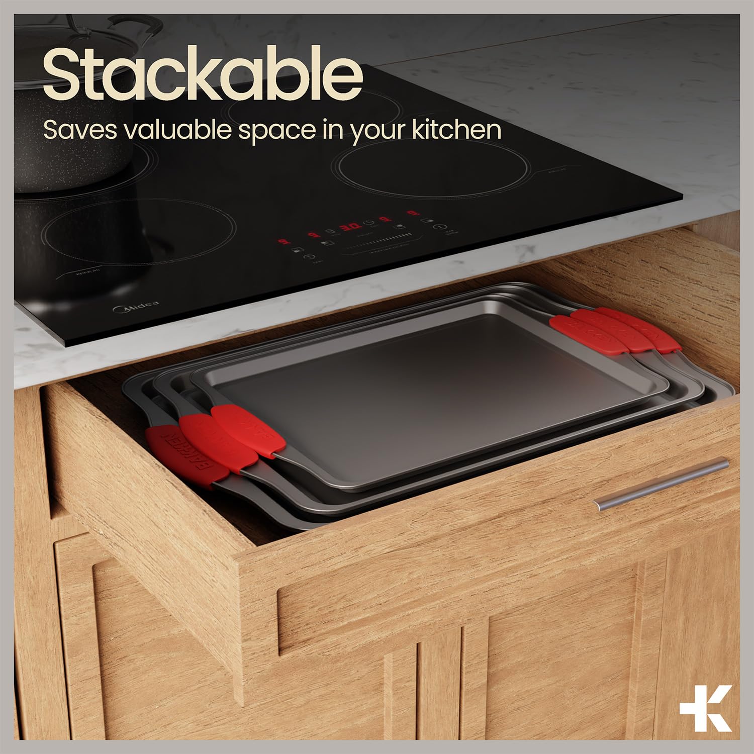 BAKKEN oven-safe and dishwasher-safe bakeware suitable for diverse cooking tasks