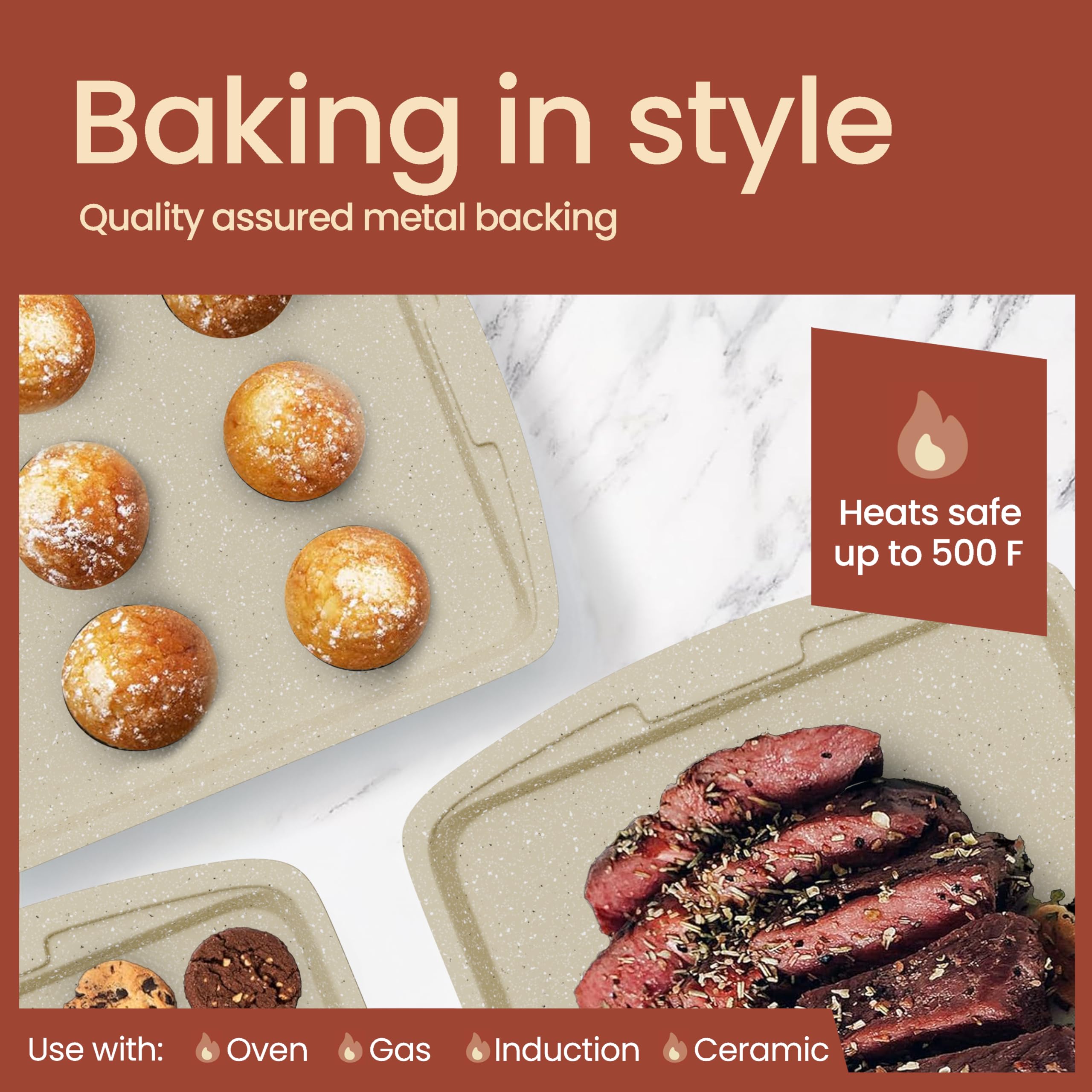 Bakken- Swiss space-saving design supports tidy kitchens.