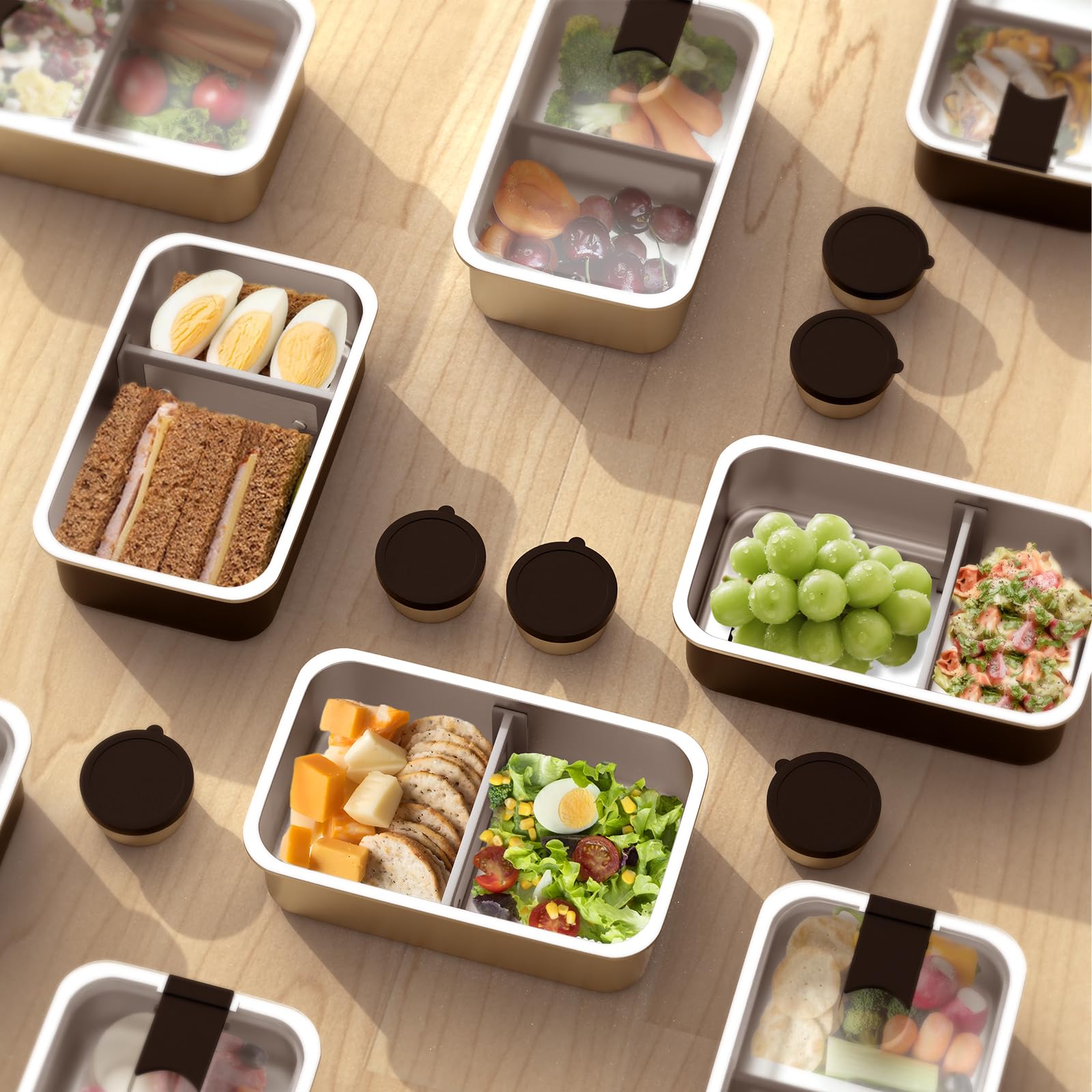 Bakpoco bento box dishwasher-safe for easy cleanup.