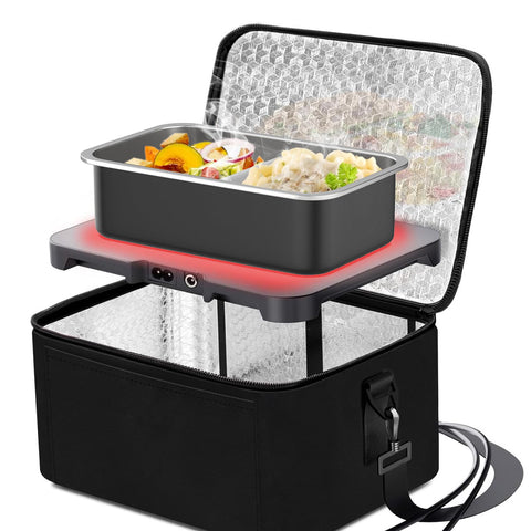 Bakpoco bento box smooth arc design eases cleaning.