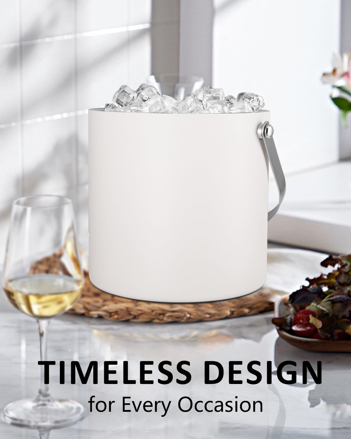 Bakpoco brushed stainless steel surface is easy to wipe clean.