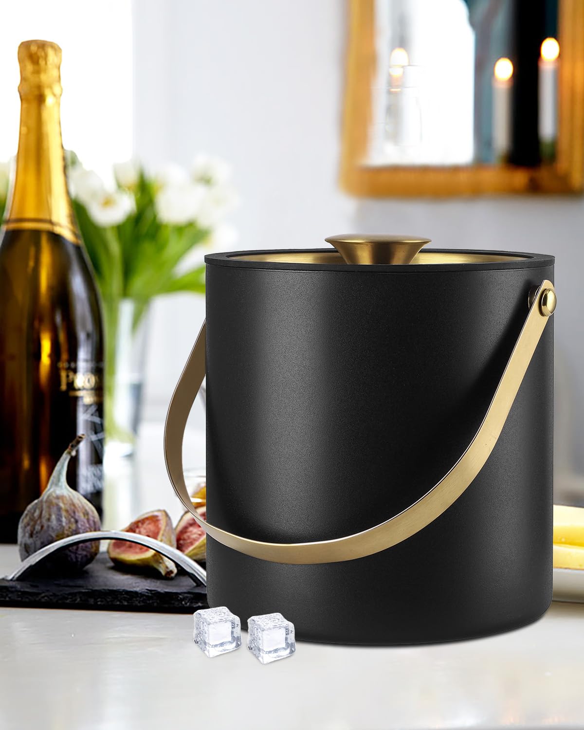Bakpoco brushed stainless surface is easy to wipe clean after events