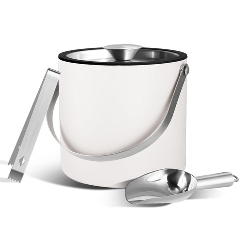 Bakpoco insulated ice bucket setup with double-wall design for extended cooling.