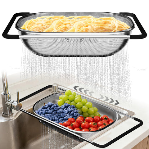 Balavina fits most sinks with adjustable length for convenience.