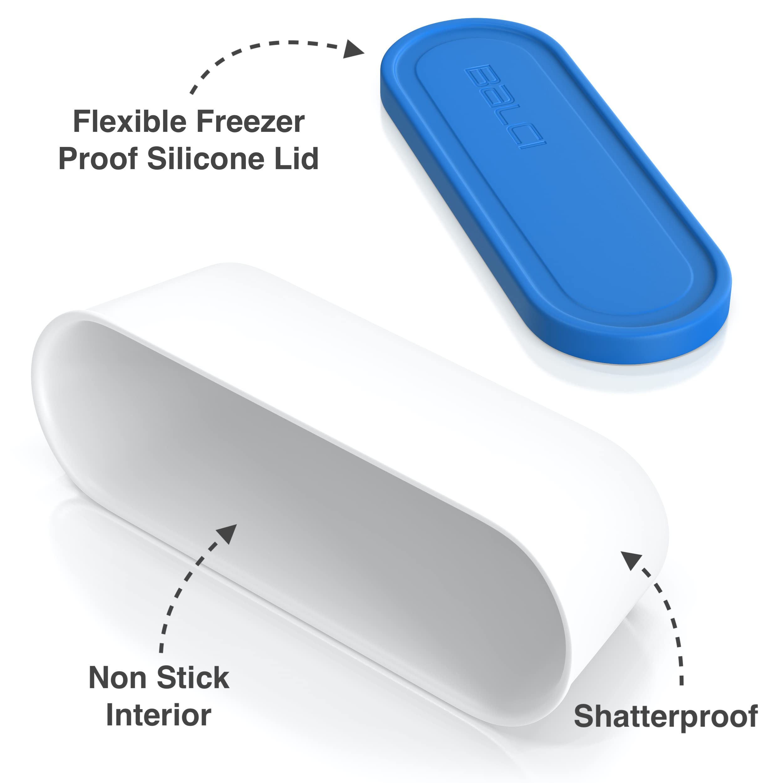 BALCI dishwasher-safe containers simplify cleanup after dessert sessions.