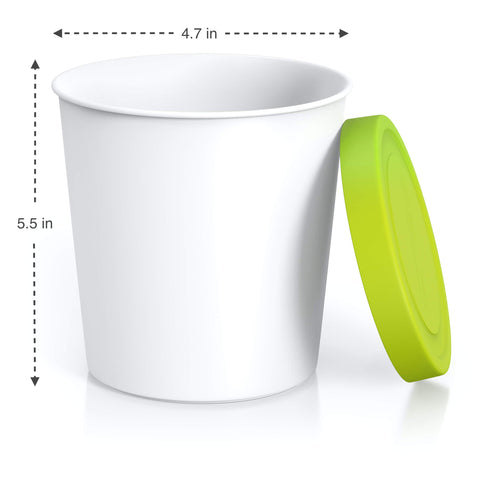 BALCI dishwasher-safe container for easy cleanup after dessert prep