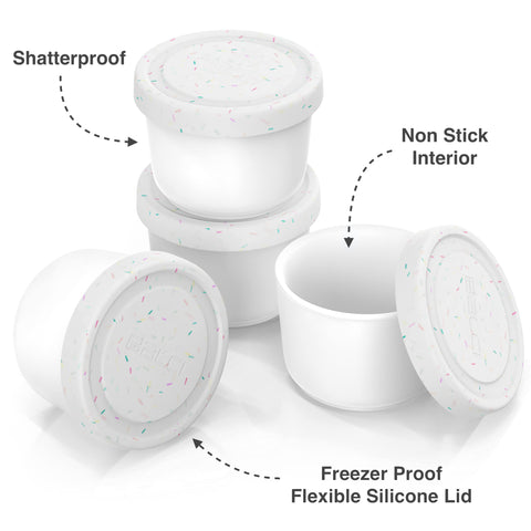 BALCI four-pack lunch-friendly containers ideal for condiments and portions