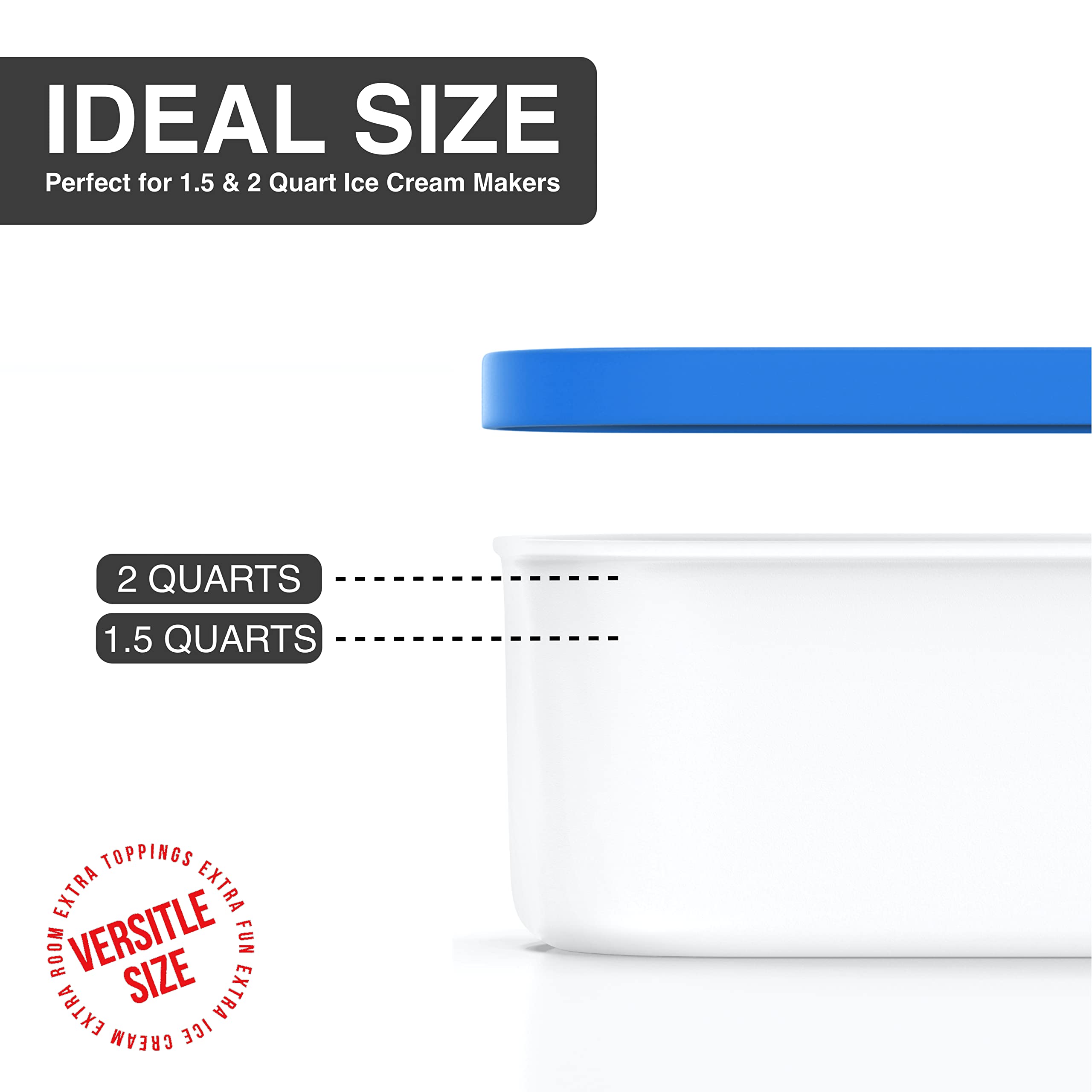 BALCI stackable freezer storage design saves space in crowded freezers.