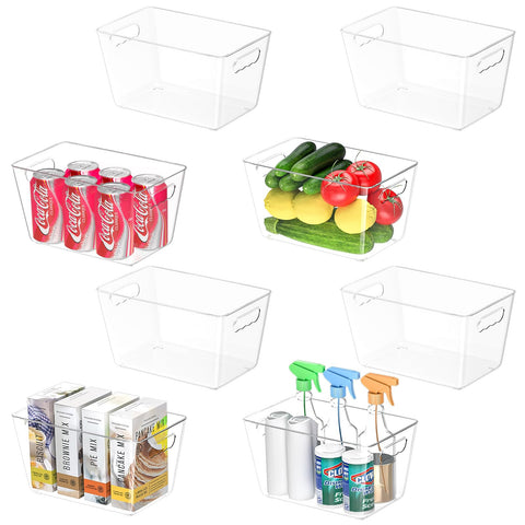 BALEINE clear bin for pantry organization with quick item visibility and easy access.