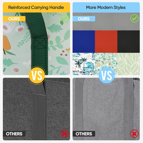 BALEINE 2-pack insulated bags for eco-friendly shopping