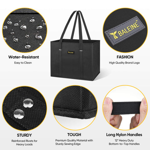 BALEINE water-resistant surface for outdoor shopping and quick cleaning.