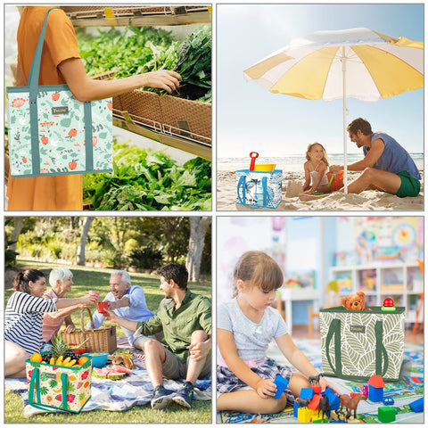 BALEINE water-resistant bag protects contents during outdoor shopping.