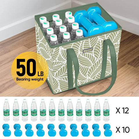 BALEINE bags in cart help organize shopping and load quickly.