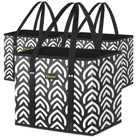 BALEINE Honeysuckle bag with reinforced bottom for easy loading and stable groceries.