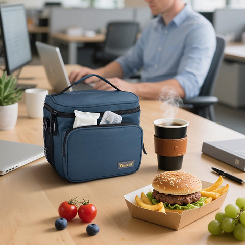 BALEINE medium dimensions 10x8x8 inches for standard lunches.