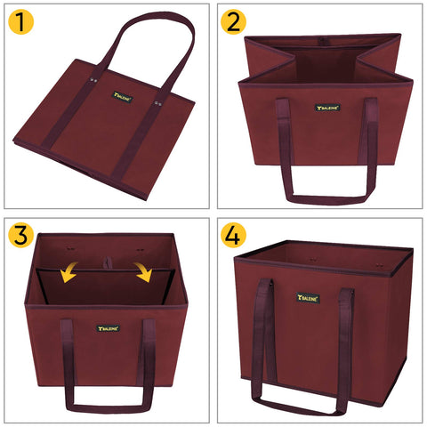 BALEINE quality guarantee and eco-friendly reusable solution for errands