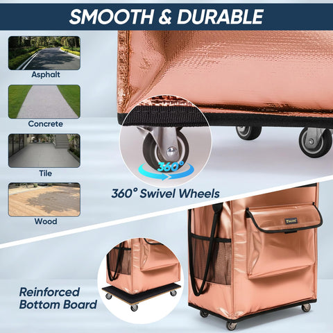 BALEINE bag available in three sizes for adaptable shopping capacity.