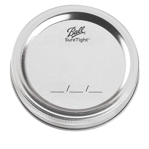 Ball large-capacity jar keeps kitchen organized and ready for bulk items.