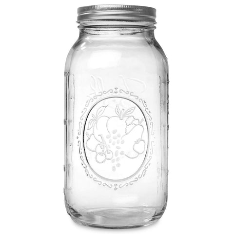 Ball wide-mouth jar suitable for bulk storage and craft projects.