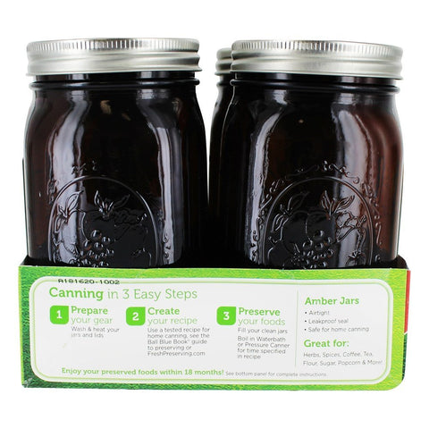 Ball BPA-free dishwasher-safe jars highlight easy cleanup.