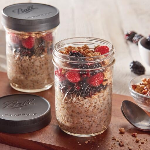 Ball wide-mouth lids ideal for juice, jams, and pickles with reliable sealing.