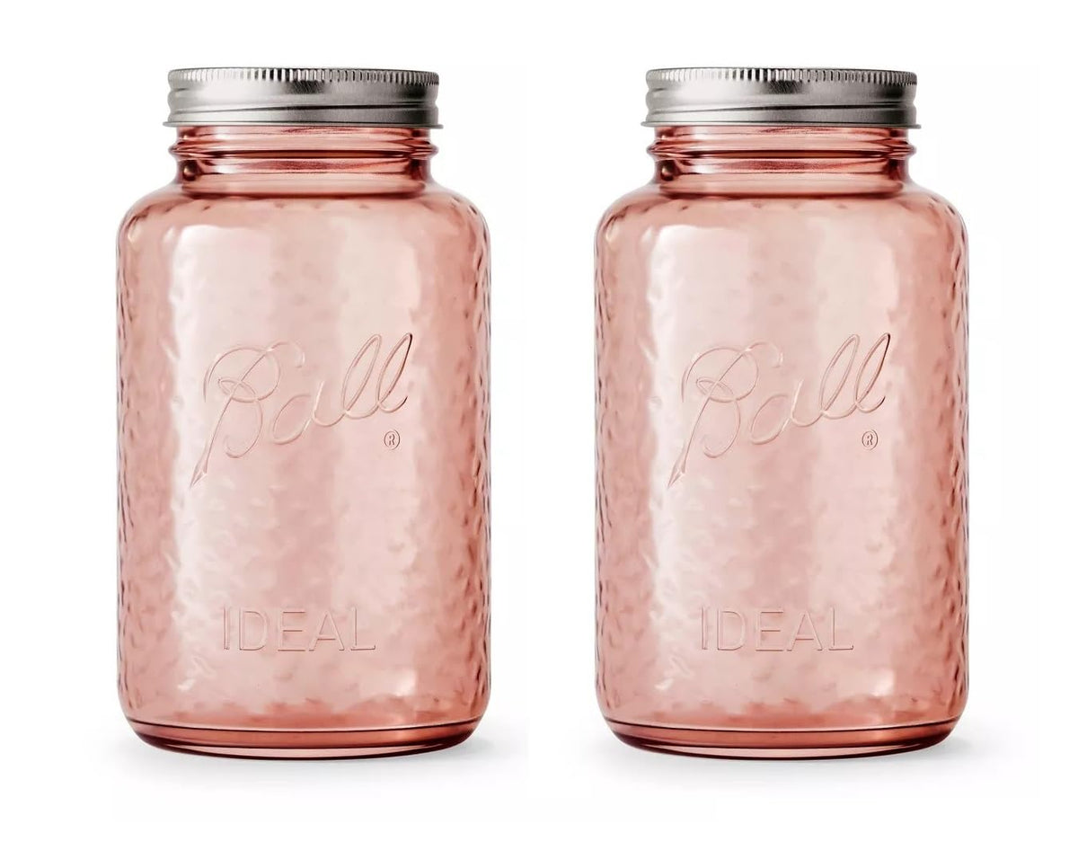 Ball Collectors Edition rose jars with lids for canning and decor