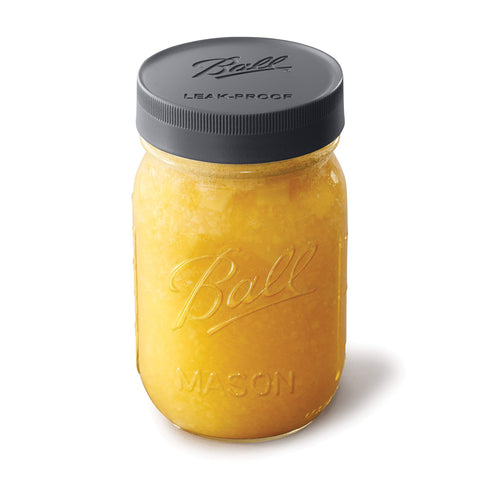 Ball Mason Jar airtight lids keep contents fresh with a dependable seal